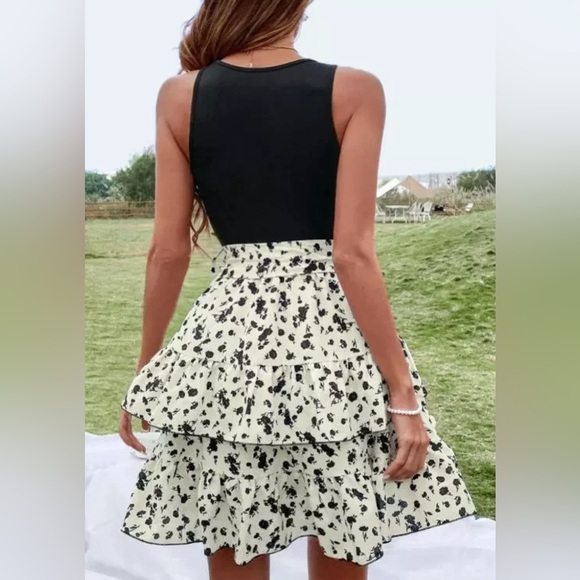 SHEIN Tank Dress With Layered Skirt - Picture 2 of 6